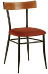 Bistro chair STD upholstered seat